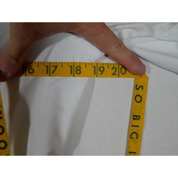 Vtg Work Force By Barco White Nurse Uniform Skirt Jacket Size 4 NOS - Picture 7 of 14